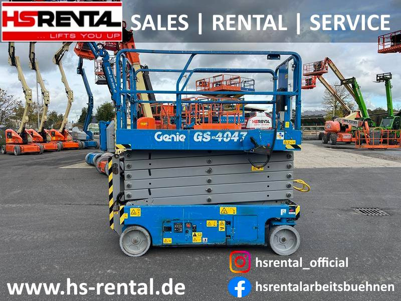 Genie GS4047 elektro 14m (1808) - Žirklinis keltuvas: foto 1 Genie GS4047 elektro 14m (1808) - Žirklinis keltuvas: foto 1