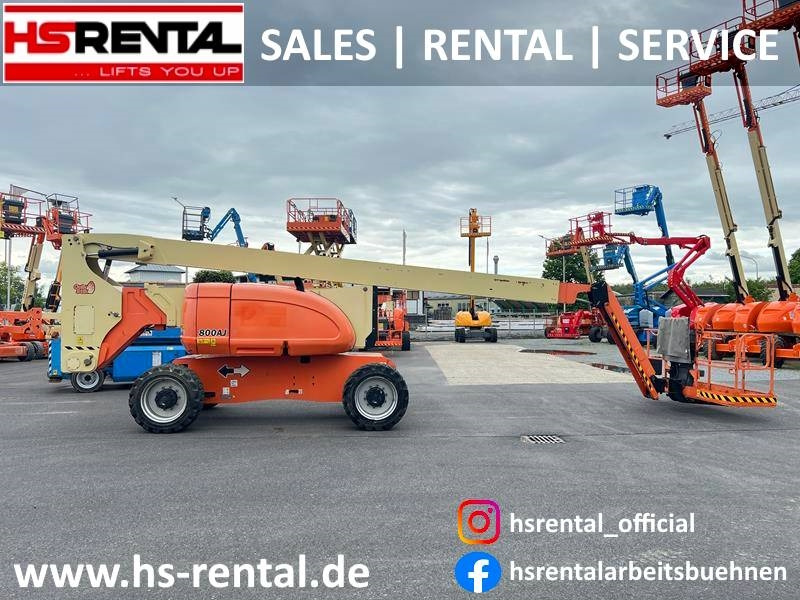 JLG 800AJ diesel 4x4 26m (1787) - Alkūninis keltuvas: foto 1 JLG 800AJ diesel 4x4 26m (1787) - Alkūninis keltuvas: foto 1