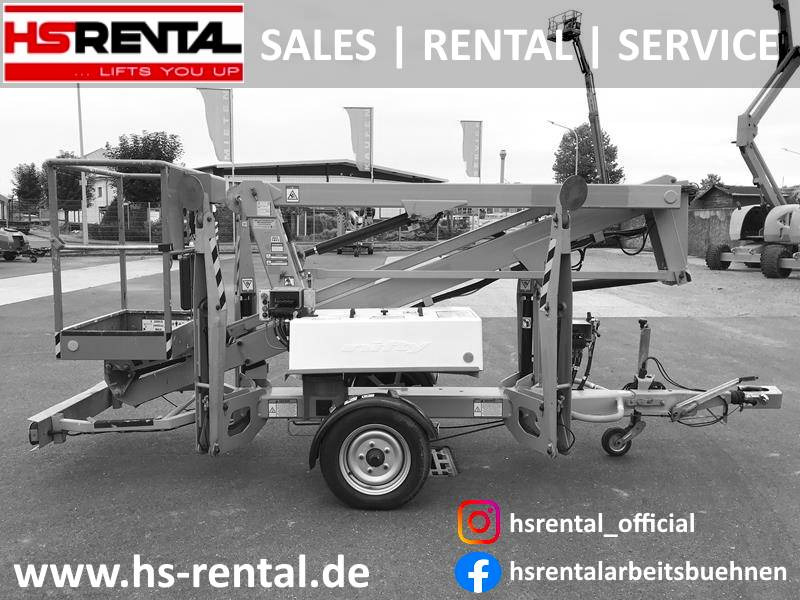 Niftylift 120TET elektro 12m Traction-Mover (1803) - Priekabos tipo keltuvas: foto 1 Niftylift 120TET elektro 12m Traction-Mover (1803) - Priekabos tipo keltuvas: foto 1