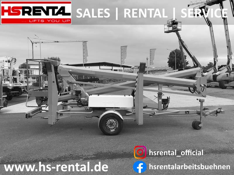 Niftylift 170HE elektro 17m (1839) - Priekabos tipo keltuvas: foto 1 Niftylift 170HE elektro 17m (1839) - Priekabos tipo keltuvas: foto 1