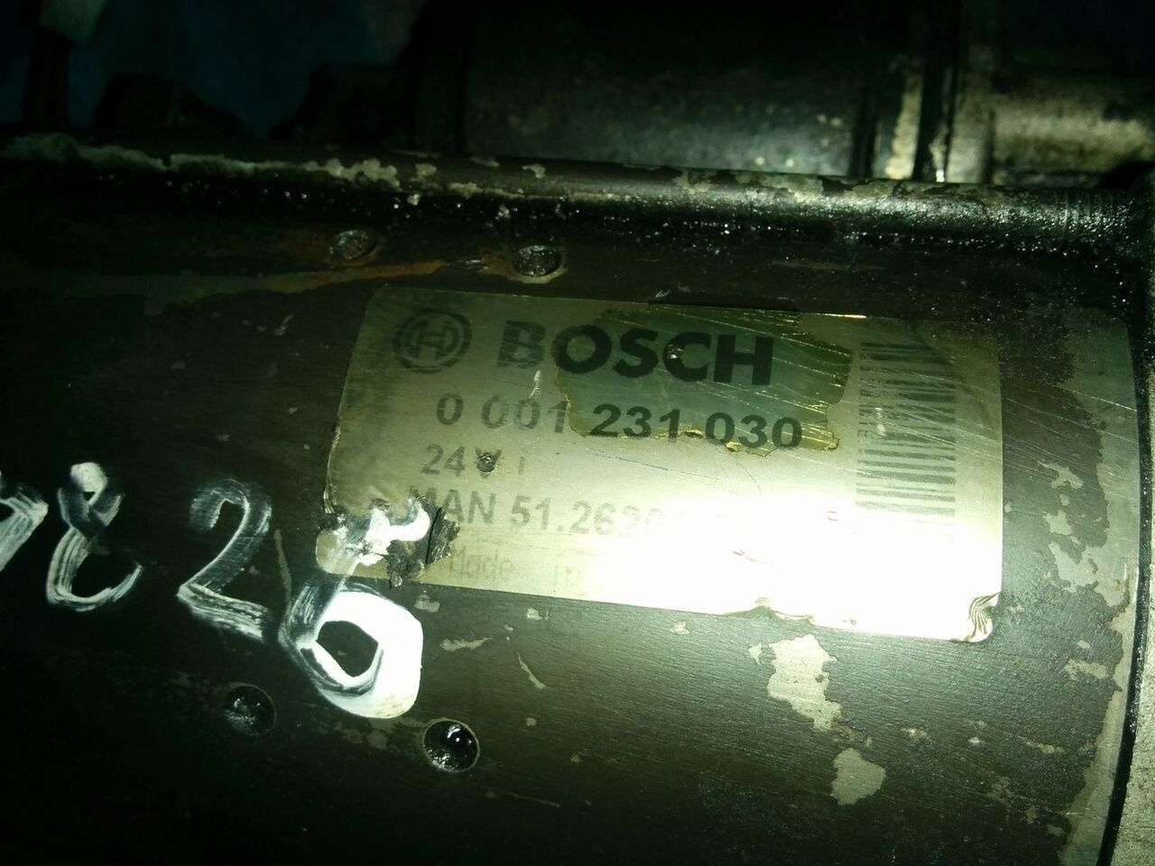 Bosch 0001231-030 / 51.262017213 MAN 0826 - Starteris - Autobusas: foto 1 Bosch 0001231-030 / 51.262017213 MAN 0826 - Starteris - Autobusas: foto 1