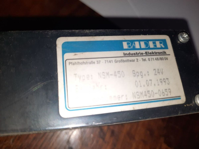 Neoplan RS-232 / NSM-450 - Valdymo blokas: foto 4 Neoplan RS-232 / NSM-450 - Valdymo blokas: foto 4