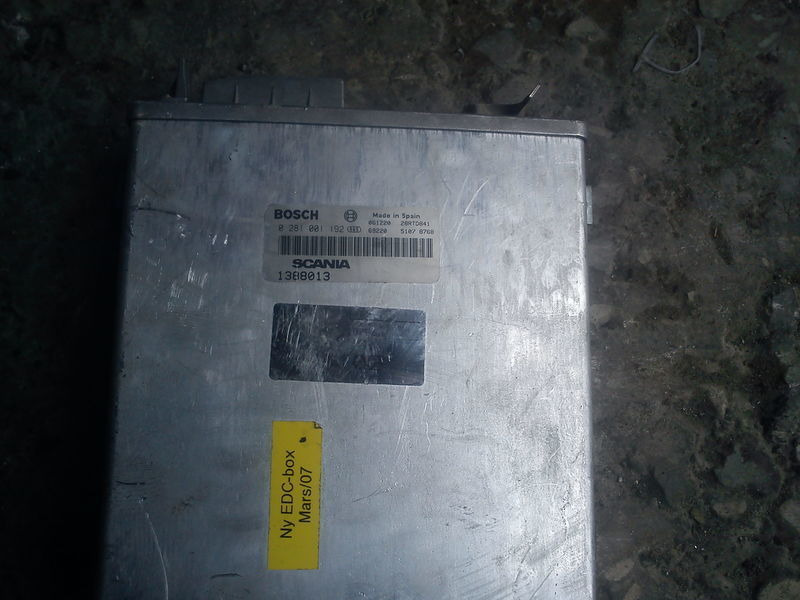 Scania 0281001192 - Valdymo blokas: foto 4 Scania 0281001192 - Valdymo blokas: foto 4