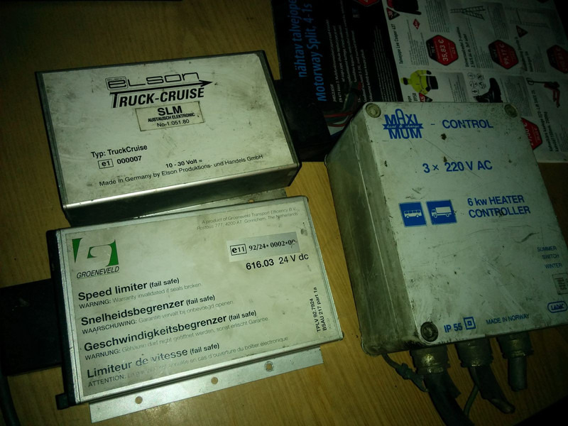 Scania MaxiMum Controol / Truck-Cruise ELSON - Valdymo blokas: foto 2 Scania MaxiMum Controol / Truck-Cruise ELSON - Valdymo blokas: foto 2