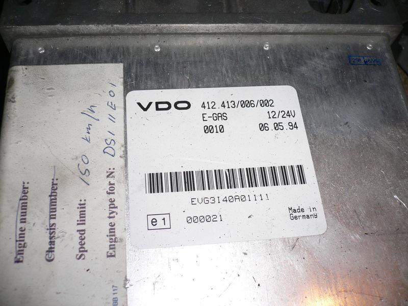 Scania VDO 412.413/006/002 - Valdymo blokas: foto 2 Scania VDO 412.413/006/002 - Valdymo blokas: foto 2