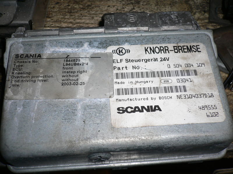 Scania VDO 412.413/006/002 - Valdymo blokas: foto 3 Scania VDO 412.413/006/002 - Valdymo blokas: foto 3