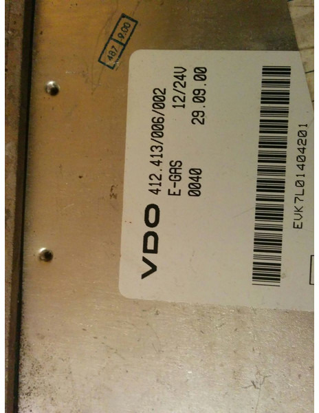 Scania VDO 412.413/006/005 412.413/006/002 - Valdymo blokas: foto 3 Scania VDO 412.413/006/005 412.413/006/002 - Valdymo blokas: foto 3