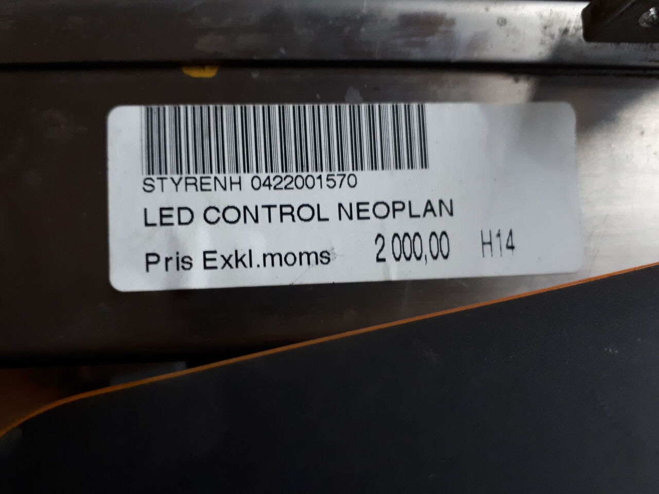 Valdymo blokas - Autobusas Scania dvigatelem 0281001322 - 1413154   Scania 094 Omni Link: foto 17
