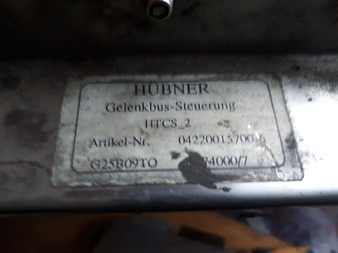 Valdymo blokas - Autobusas Scania dvigatelem 0281001322 - 1413154   Scania 094 Omni Link: foto 16