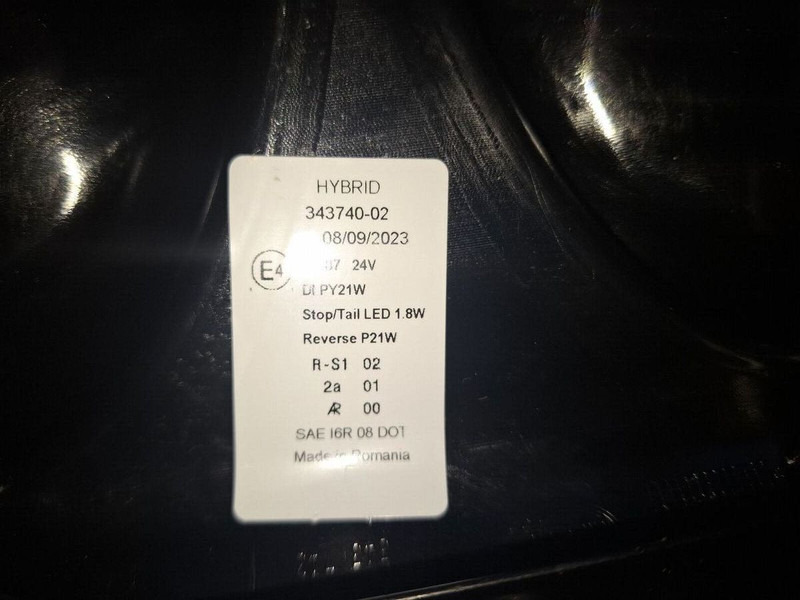 Volvo B12-9700 - Apšvietimas: foto 4 Volvo B12-9700 - Apšvietimas: foto 4