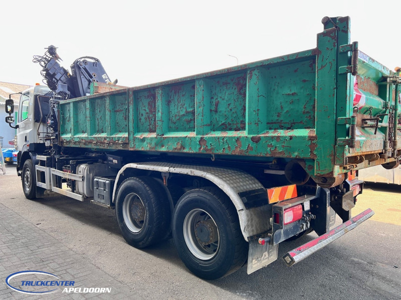 DAF CF 85.410 ATE, Hiab 166-3, 6x4 Big axle, Steel spring - Hook-lift sunkvežimis, Sunkvežimis su kranu: foto 4 DAF CF 85.410 ATE, Hiab 166-3, 6x4 Big axle, Steel spring - Hook-lift sunkvežimis, Sunkvežimis su kranu: foto 4