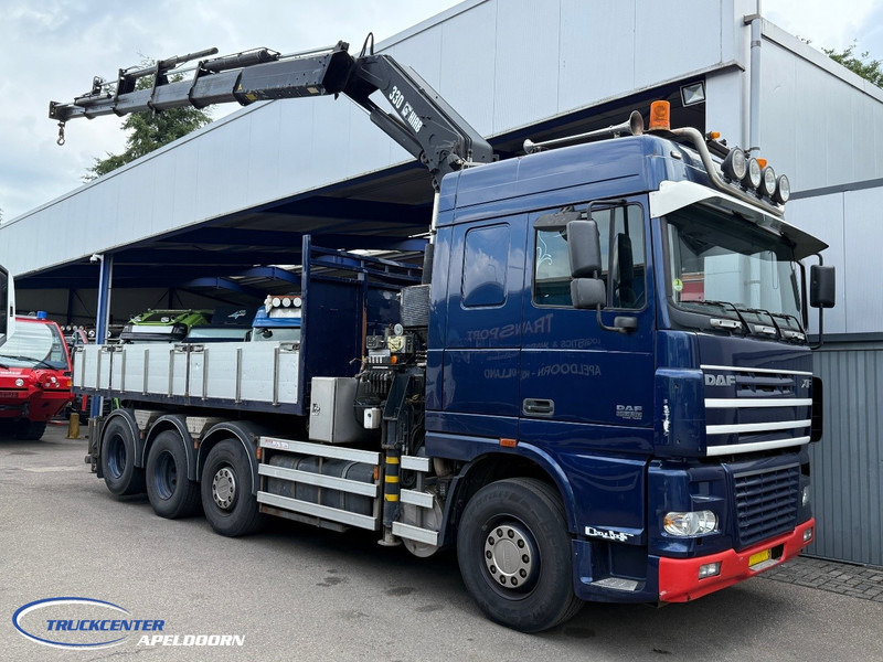 DAF XF 95.430 HIAB 330-5, 8x2 - Konteineris-vežimus/ Sukeisti kūną sunkvežimis, Sunkvežimis su kranu: foto 1 DAF XF 95.430 HIAB 330-5, 8x2 - Konteineris-vežimus/ Sukeisti kūną sunkvežimis, Sunkvežimis su kranu: foto 1