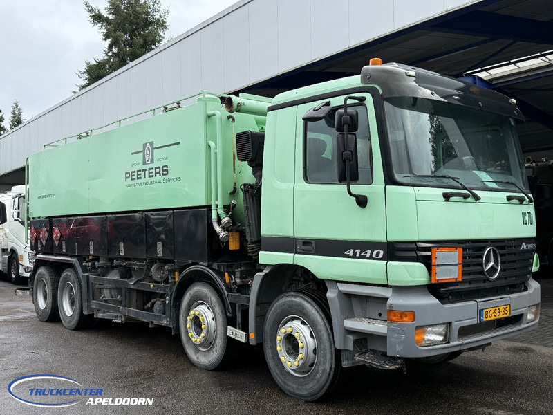 Mercedes-Benz Actros 4140 8x4 Naafreductie, Bladgeveerd, ADR - Asenizatorius: foto 1 Mercedes-Benz Actros 4140 8x4 Naafreductie, Bladgeveerd, ADR - Asenizatorius: foto 1