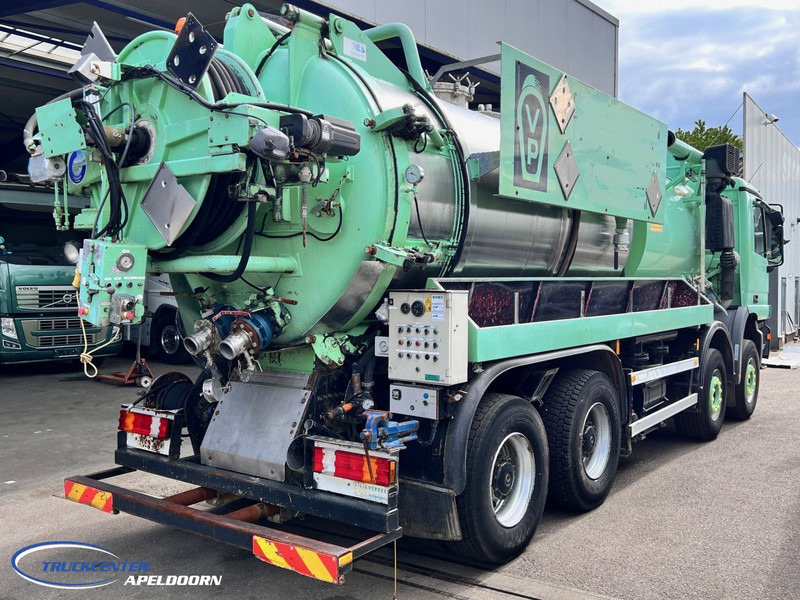 Mercedes-Benz Actros 4140 8x4, Steel springs, ADR, Inox - Asenizatorius: foto 2 Mercedes-Benz Actros 4140 8x4, Steel springs, ADR, Inox - Asenizatorius: foto 2