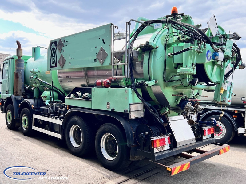Mercedes-Benz Actros 4140 8x4, Steel springs, ADR, Inox - Asenizatorius: foto 4 Mercedes-Benz Actros 4140 8x4, Steel springs, ADR, Inox - Asenizatorius: foto 4