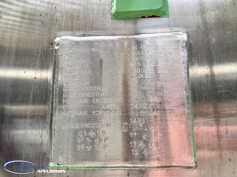 Mercedes-Benz Actros 4140 8x4, Steel springs, ADR, Inox - Asenizatorius: foto 5 Mercedes-Benz Actros 4140 8x4, Steel springs, ADR, Inox - Asenizatorius: foto 5