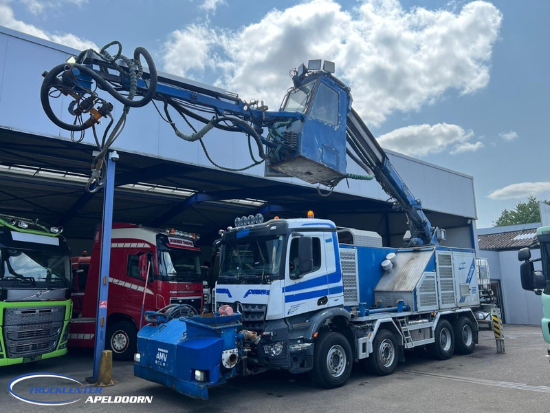 Mercedes-Benz Arocs 3242 AMV 7450D Concreetsprayer - Betono siurblys: foto 1 Mercedes-Benz Arocs 3242 AMV 7450D Concreetsprayer - Betono siurblys: foto 1