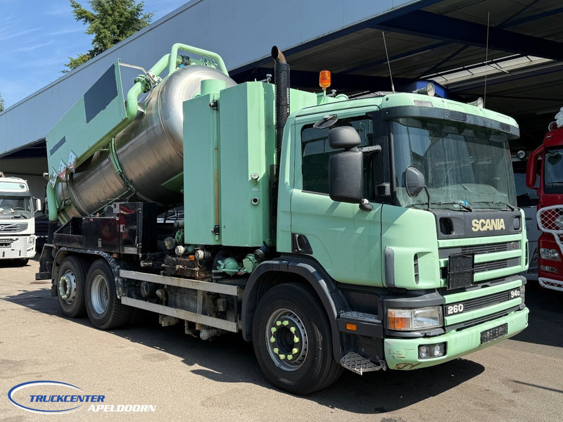 Scania 94G - 260 RVS opbouw, ADR - Asenizatorius: foto 1 Scania 94G - 260 RVS opbouw, ADR - Asenizatorius: foto 1