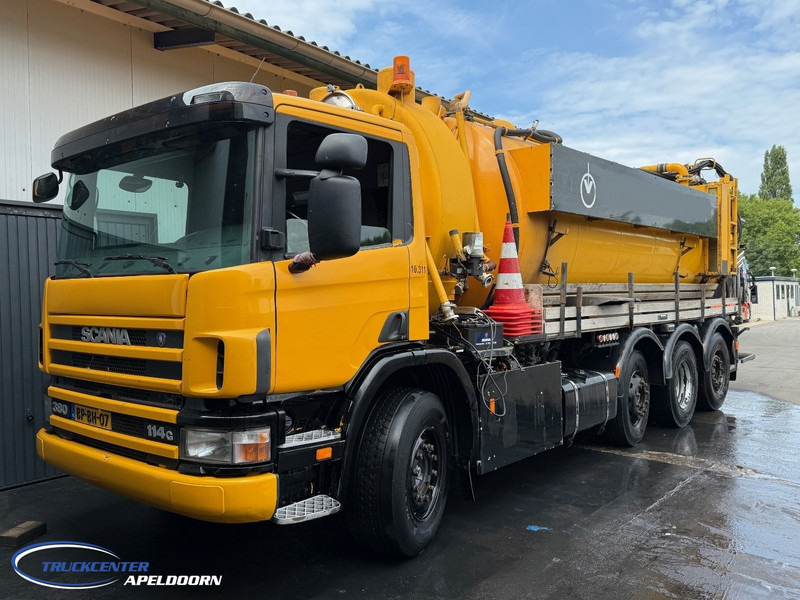 Scania P114GB8X2/4 NA 340 Tussenbak ontbreekt - Asenizatorius: foto 1 Scania P114GB8X2/4 NA 340 Tussenbak ontbreekt - Asenizatorius: foto 1