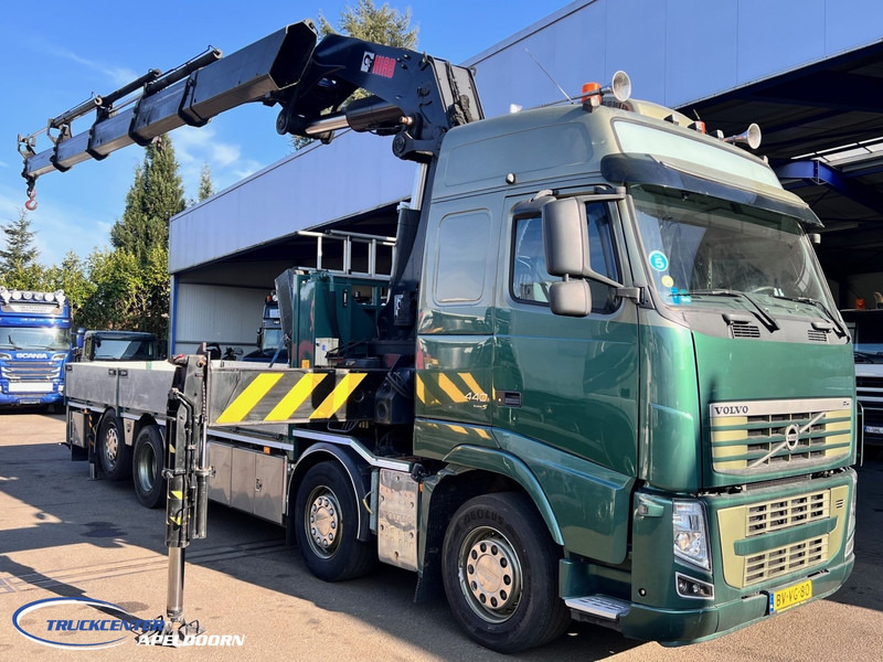 Volvo FH 440 HIAB 800 E4, 8x2 - Sunkvežimis su kranu: foto 1 Volvo FH 440 HIAB 800 E4, 8x2 - Sunkvežimis su kranu: foto 1