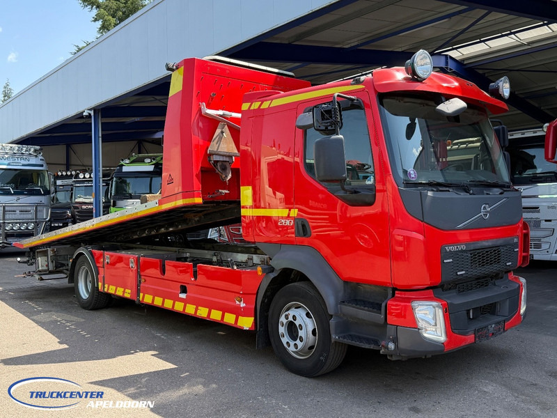 Volvo FL 280 Falkom, 2x Lier, Lepel, 6 cilinder, Manuel - Evakuatorius: foto 1 Volvo FL 280 Falkom, 2x Lier, Lepel, 6 cilinder, Manuel - Evakuatorius: foto 1