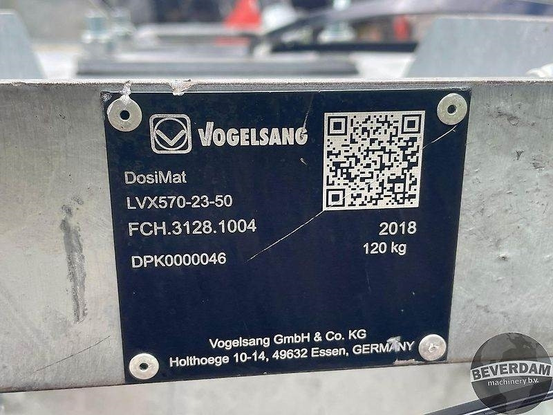 Vogelsang Dosimat LVX670-26-50 LVX570-23-50 - Tręšimo technika: foto 3 Vogelsang Dosimat LVX670-26-50 LVX570-23-50 - Tręšimo technika: foto 3