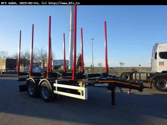 Doll Zentralachsanhänger A2T-LZ53 Tandem Kurzholz Anh - Miškovežio priekaba: foto 1 Doll Zentralachsanhänger A2T-LZ53 Tandem Kurzholz Anh - Miškovežio priekaba: foto 1