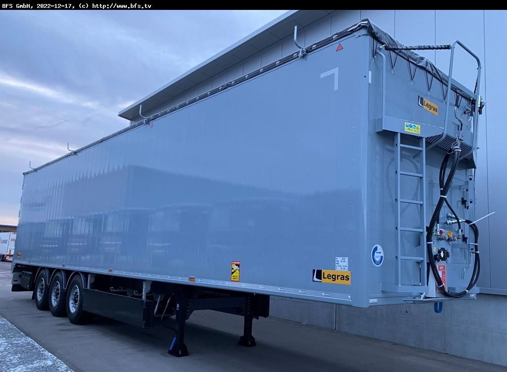 Legras Schubboden FMA FM-Edition, Schubbodenauflieger 9 - Su slankiojanciomis grindimis puspriekabė: foto 1 Legras Schubboden FMA FM-Edition, Schubbodenauflieger 9 - Su slankiojanciomis grindimis puspriekabė: foto 1