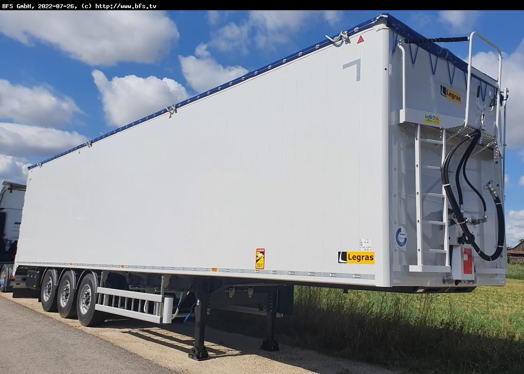 Legras Schubboden FMA LEICHT 91,4 m³, 7mm, 2/2, Seitens - Su slankiojanciomis grindimis puspriekabė: foto 1 Legras Schubboden FMA LEICHT 91,4 m³, 7mm, 2/2, Seitens - Su slankiojanciomis grindimis puspriekabė: foto 1