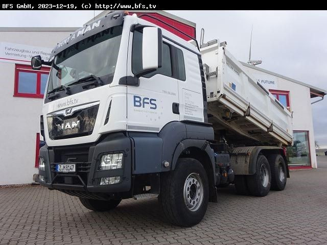 MAN TGS 26.500 6x4 BB MEILLER Bordmatik links, Motor - Savivartis sunkvežimis: foto 1 MAN TGS 26.500 6x4 BB MEILLER Bordmatik links, Motor - Savivartis sunkvežimis: foto 1