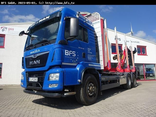 MAN TGS 26.510 6x4 H-4BL NEU ZF Getriebe + NEU Kuppl - Miškovežis: foto 1 MAN TGS 26.510 6x4 H-4BL NEU ZF Getriebe + NEU Kuppl - Miškovežis: foto 1