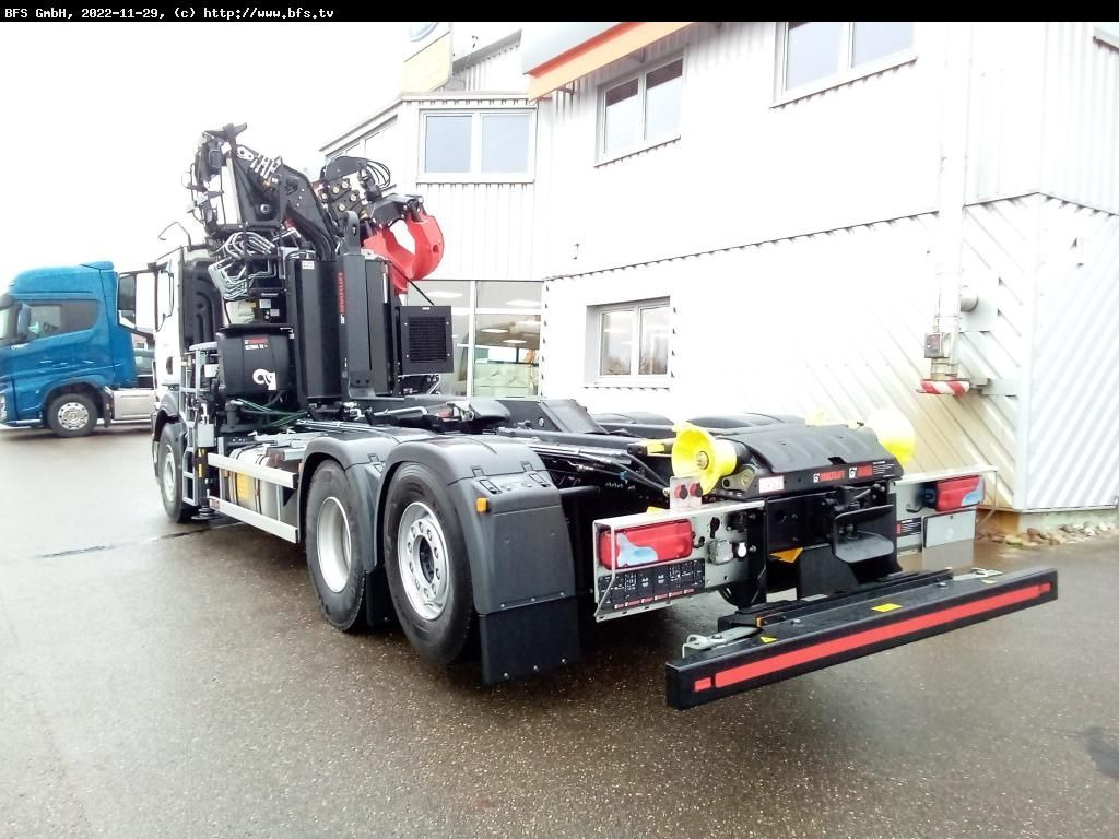 MAN TGS (TG3) 26.510 6x2-4 BL Recyclingkran - Hook-lift sunkvežimis: foto 3 MAN TGS (TG3) 26.510 6x2-4 BL Recyclingkran - Hook-lift sunkvežimis: foto 3