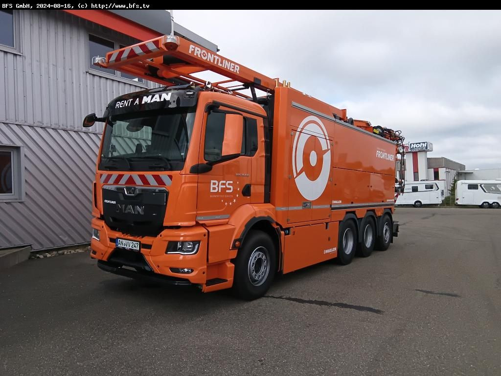 MAN TGS (TG3) 35.510 8x4-4 BL CH Canalmaster F 135 E - Asenizatorius: foto 1 MAN TGS (TG3) 35.510 8x4-4 BL CH Canalmaster F 135 E - Asenizatorius: foto 1