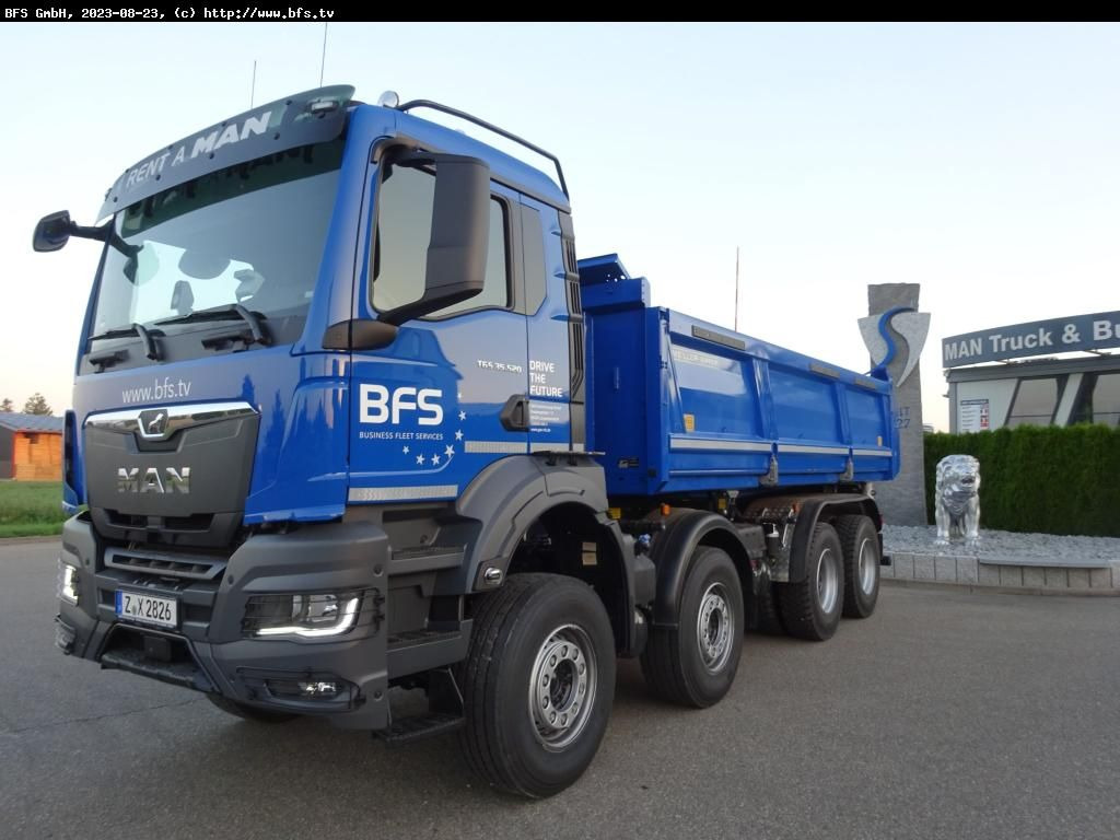 MAN TGS (TG3) 35.520 8x4 BB CH Bordmatik links, 3-Se - Savivartis sunkvežimis: foto 1 MAN TGS (TG3) 35.520 8x4 BB CH Bordmatik links, 3-Se - Savivartis sunkvežimis: foto 1