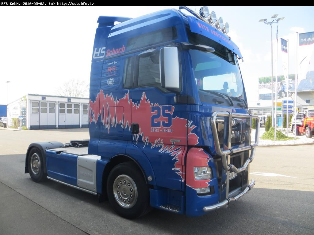 MAN TGX 18.560 4x2 BLS Euro 6 HS Schoch Edition 2016 - Vilkikas: foto 2 MAN TGX 18.560 4x2 BLS Euro 6 HS Schoch Edition 2016 - Vilkikas: foto 2