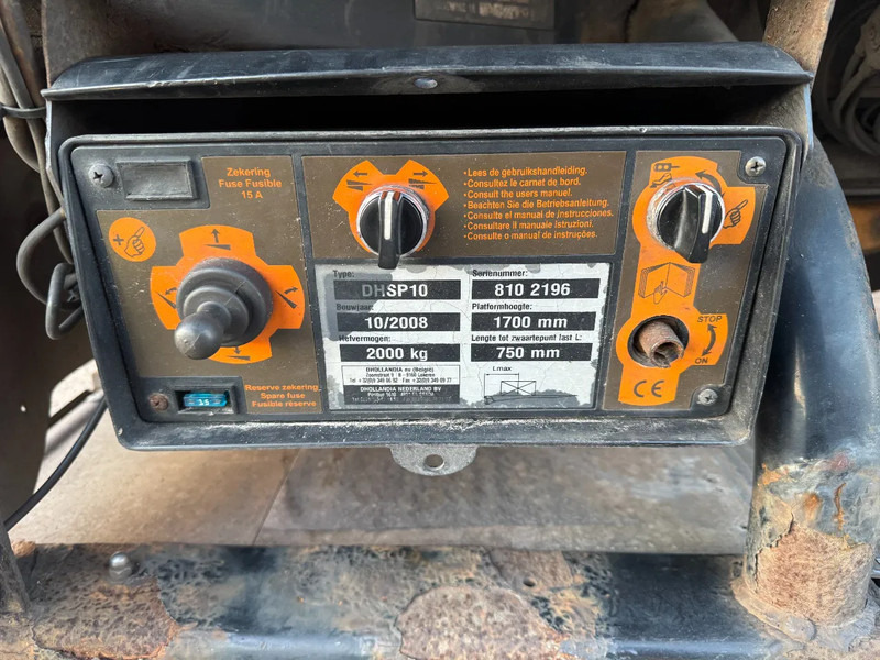 Furgonas puspriekabė Chereau 2 AS - SAF - ISOLATED BOX + DHOLLANDIA LIFT 2.000 KG: foto 9