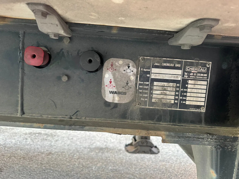 Furgonas puspriekabė Chereau 2 AS - SAF - ISOLATED BOX + DHOLLANDIA LIFT 2.000 KG: foto 10