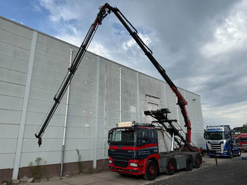 DAF CF 85.460 8X2 + YEAR 2016 HMF CRANE 2620-K4 + FLYJIB + WINCH + REMOTE - Sunkvežimis su kranu: foto 2 DAF CF 85.460 8X2 + YEAR 2016 HMF CRANE 2620-K4 + FLYJIB + WINCH + REMOTE - Sunkvežimis su kranu: foto 2