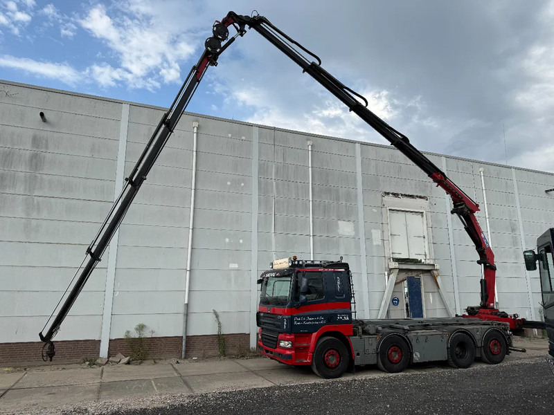DAF CF 85.460 8X2 + YEAR 2016 HMF CRANE 2620-K4 + FLYJIB + WINCH + REMOTE - Sunkvežimis - kabelių sistema, Sunkvežimis su kranu: foto 5 DAF CF 85.460 8X2 + YEAR 2016 HMF CRANE 2620-K4 + FLYJIB + WINCH + REMOTE - Sunkvežimis - kabelių sistema, Sunkvežimis su kranu: foto 5