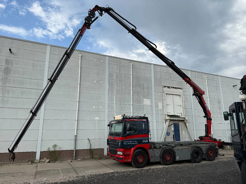DAF CF 85.460 8X2 + YEAR 2016 HMF CRANE 2620-K4 + FLYJIB + WINCH + REMOTE - Sunkvežimis su kranu: foto 4 DAF CF 85.460 8X2 + YEAR 2016 HMF CRANE 2620-K4 + FLYJIB + WINCH + REMOTE - Sunkvežimis su kranu: foto 4