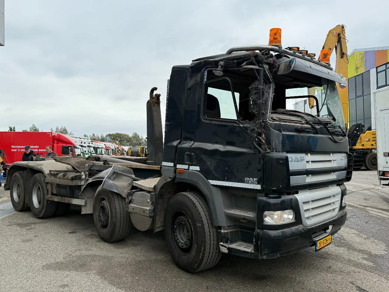 DAF CF 85.460 8X4 EURO 5 - FULL STEEL SUSP. - MANUAL GEAR - BIG AXLES + VDL HOOKLIFT - Hook-lift sunkvežimis: foto 3 DAF CF 85.460 8X4 EURO 5 - FULL STEEL SUSP. - MANUAL GEAR - BIG AXLES + VDL HOOKLIFT - Hook-lift sunkvežimis: foto 3