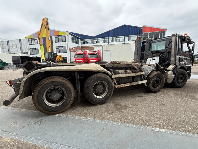 DAF CF 85.460 8X4 EURO 5 - FULL STEEL SUSP. - MANUAL GEAR - BIG AXLES + VDL HOOKLIFT - Hook-lift sunkvežimis: foto 4 DAF CF 85.460 8X4 EURO 5 - FULL STEEL SUSP. - MANUAL GEAR - BIG AXLES + VDL HOOKLIFT - Hook-lift sunkvežimis: foto 4