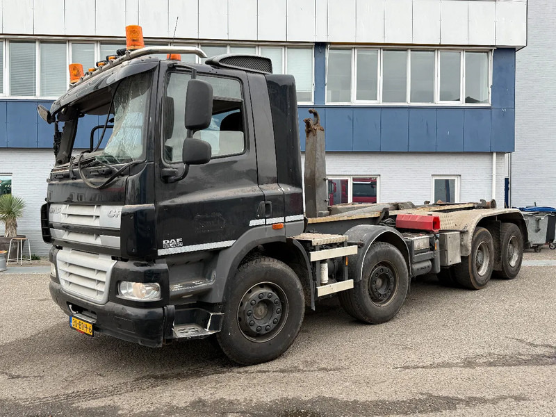 DAF CF 85.460 8X4 EURO 5 - FULL STEEL SUSP. - MANUAL GEAR - BIG AXLES + VDL HOOKLIFT - Hook-lift sunkvežimis: foto 1 DAF CF 85.460 8X4 EURO 5 - FULL STEEL SUSP. - MANUAL GEAR - BIG AXLES + VDL HOOKLIFT - Hook-lift sunkvežimis: foto 1