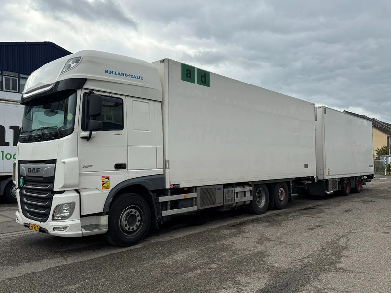 DAF XF 480 6X2 + 2 AXLE HANGER + TRS COOLING + DHOLLANDIA LIFT (2x) - Refrižeratorius sunkvežimis: foto 1 DAF XF 480 6X2 + 2 AXLE HANGER + TRS COOLING + DHOLLANDIA LIFT (2x) - Refrižeratorius sunkvežimis: foto 1