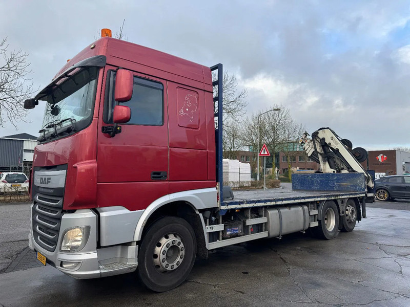 DAF XF 510 6X2 EURO 6 + HIAB 166 HI PRO + REMOTE CONTROL - Sunkvežimis su kranu: foto 3 DAF XF 510 6X2 EURO 6 + HIAB 166 HI PRO + REMOTE CONTROL - Sunkvežimis su kranu: foto 3