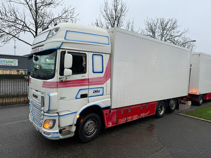DAF XF 510 6X2 - EURO 6 + RETARDER + ZEPRO LIFT + REMOTE - Furgonas sunkvežimis: foto 1 DAF XF 510 6X2 - EURO 6 + RETARDER + ZEPRO LIFT + REMOTE - Furgonas sunkvežimis: foto 1