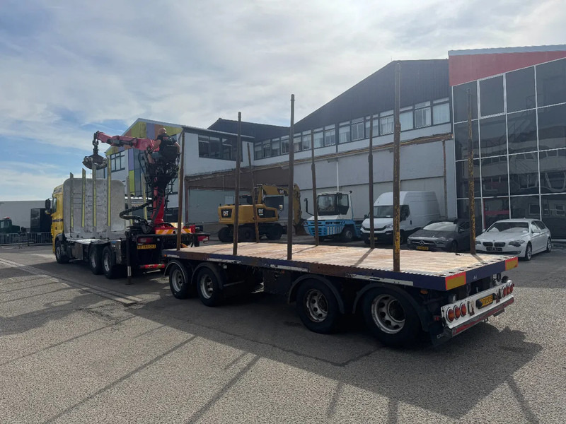 DAF XF 510 6X4 EURO 6 PALFINGER Q150Z + GRIJPER + KELBERG HANGER INTARDER - Platforminis/ Bortinis sunkvežimis, Sunkvežimis su kranu: foto 5 DAF XF 510 6X4 EURO 6 PALFINGER Q150Z + GRIJPER + KELBERG HANGER INTARDER - Platforminis/ Bortinis sunkvežimis, Sunkvežimis su kranu: foto 5