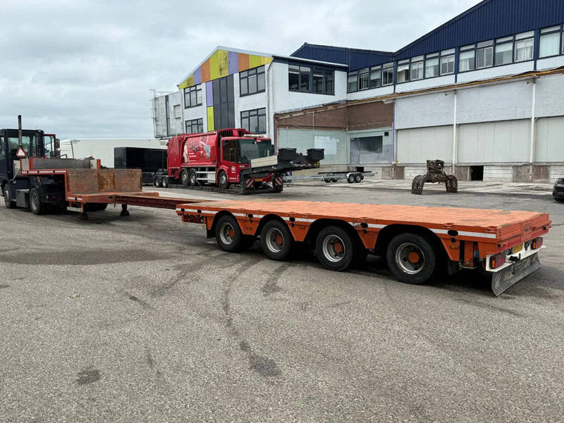 ES-GE 2 AXLE STEERING,, 5 M EXTENDABLE, TUV TILL 206-06-2026 - Žemo profilio platforma puspriekabė: foto 3 ES-GE 2 AXLE STEERING,, 5 M EXTENDABLE, TUV TILL 206-06-2026 - Žemo profilio platforma puspriekabė: foto 3