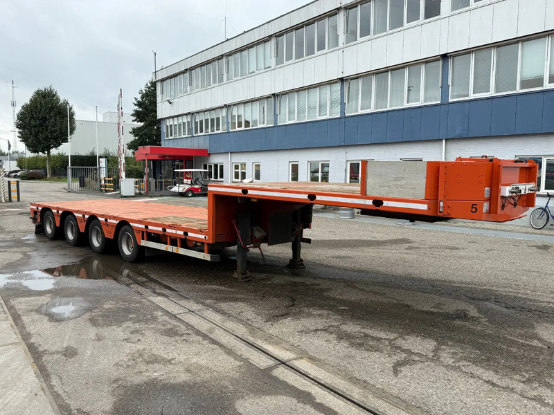 Žemo profilio platforma puspriekabė ES-GE 2 AXLE STEERING,, 5 M EXTENDABLE, TUV TILL 206-06-2026: foto 7