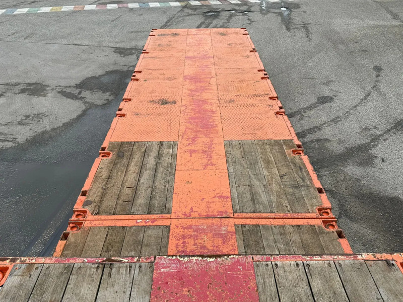 Žemo profilio platforma puspriekabė ES-GE 2 AXLE STEERING,, 5 M EXTENDABLE, TUV TILL 206-06-2026: foto 12